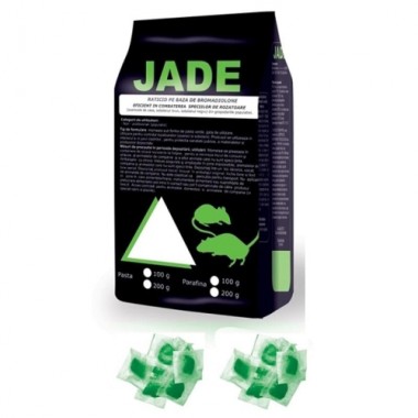 Momeala raticida pasta Jade (10kg / 10gr plic) verde