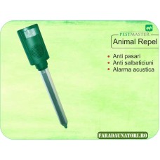 Dispozitiv cu senzor de miscare si alarma acustica anticaini,antipasari,antianimale (70mp) - Pestmaster Animal Repel